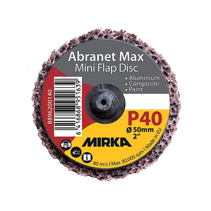 Abranet Max Mini Flap disc Ø 50 mm Quick Lock