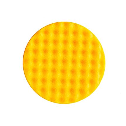 Golden Finish Pad-1 Ø 155 mm Yellow Waffle