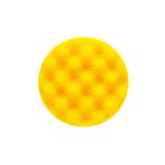 Golden Finish Pad-1 Ø 85 mm Yellow Waffle